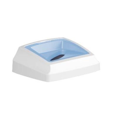 Couvercle pour Bomabin Select Fit - 50 l - BLANC/BLUE - ouverture papier