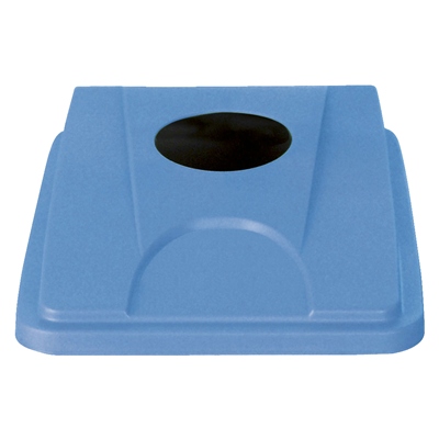 Couv. bout. poub. Flat  BLEU