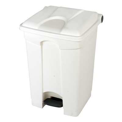 Bomabin Select Pedal Classic - 45 l - WIT - deksel WIT