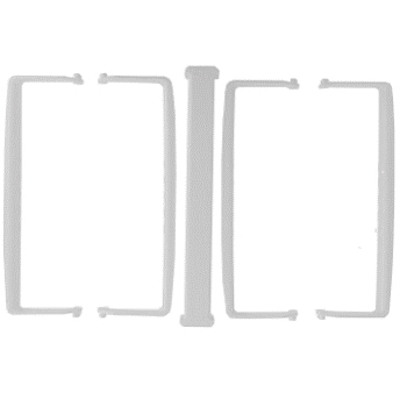Greenspeed C-Shuttle zakverdeler - 2x 70 l - kit (5 onderdelen) - GRIJS
