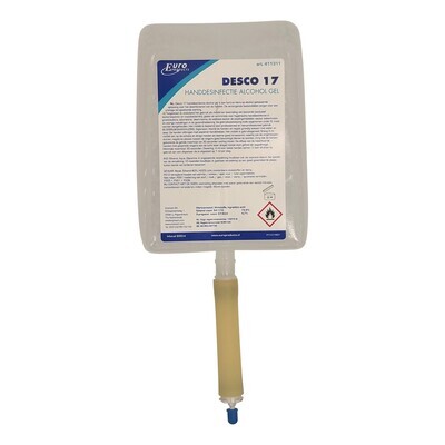 Absynth disinfecting hand gel - 800 ml (for bag-in-box dispenser) - Temporarily with Desco17 label (BE: BE-REG-00756, NL: 15074 N)