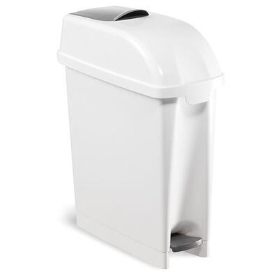Admire damesverbandcontainer - 17 l - wandmodel - WIT