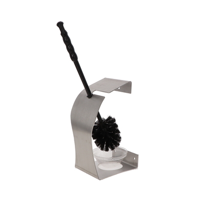 Admire toiletborstel met houder - open model - RVS