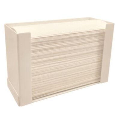 Distributeur de table pour essuie-mains multifold - BLANC