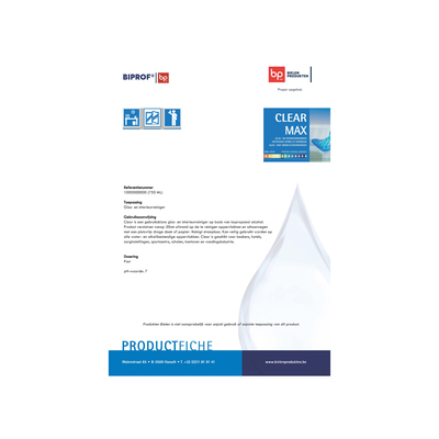 Productfiche Gelamineerd  - BD