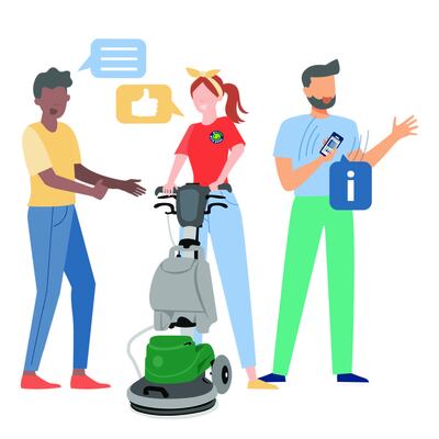 Coacher son équipe de nettoyage