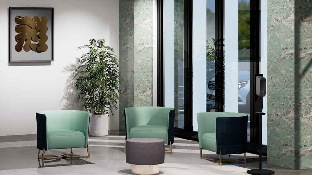 Tout pour une salle d'attente propre