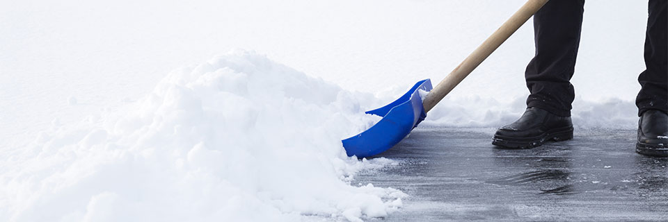 Un parking sûr pendant les périodes de gel en hiver