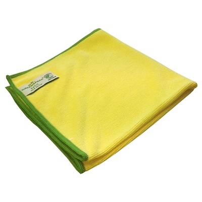 341383: Microvezeldoek Greenspeed Basic - 40 x 40 cm - GEEL