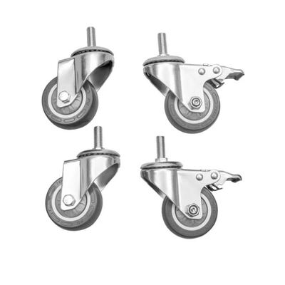 750078: Wieltjes voor Bomabin Select Modus 60 l en 90 l - set 4 stuks